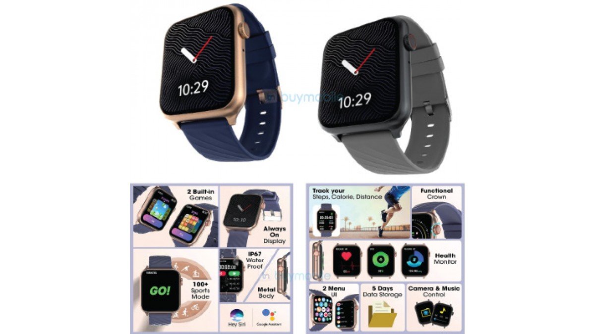 Zebronics Zeb-Iconic Lite smartwatch