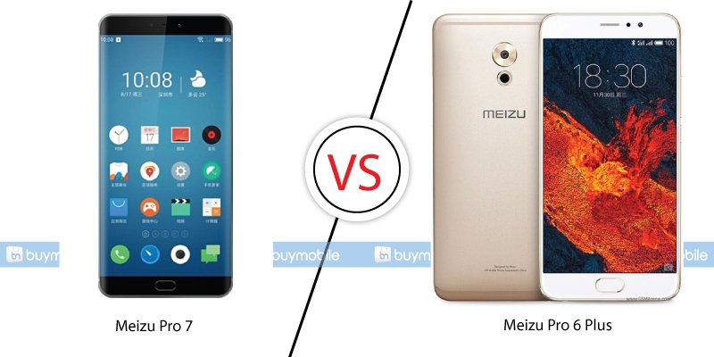 Meizu pro 6 plus vs pro 7