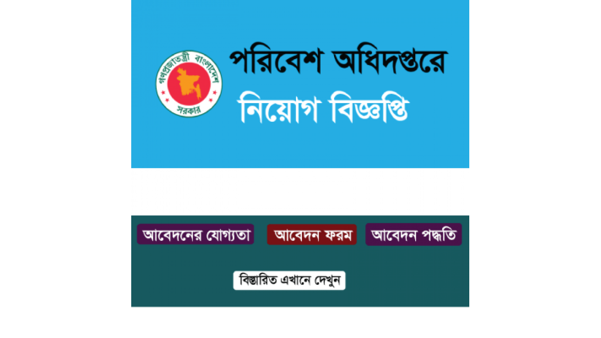 How can I join Department Of Environment Job