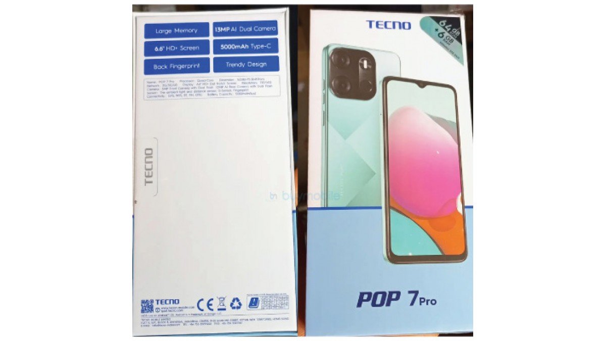 Tecno Pop 7 Pro