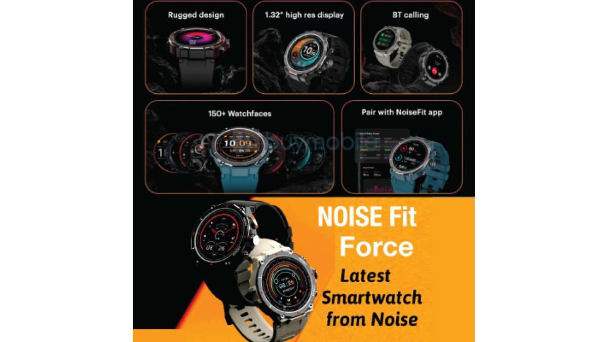 NoiseFit Force Smartwatch