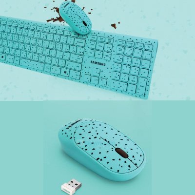 Samsung Flavorful Wireless Keyboard Mouse