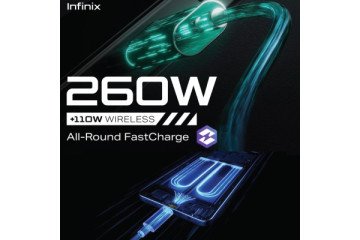 Infinix 260W wired and 110W wireless charging