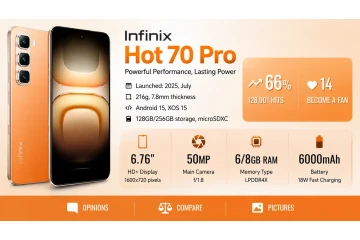 Infinix Hot 70 Pro