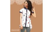 Ladie's Stripe printed shirt SER-L07 image 1