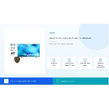 Samsung 55 Inch Crystal UHD 4K Smart TV (UA55U8500H) price in Bangladesh