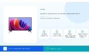 Hisense 43 Inch Bezelless Full HD Smart Android WIFI DTS TV image 2