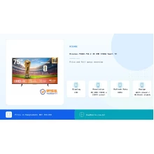 Hisense 75A6Q 75″ 4K UHD VIDAA Smart TV